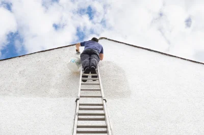 Peinture extérieure à Cazideroque — façades et ravalement